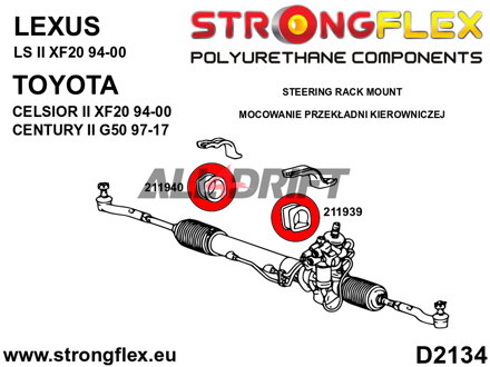 211940B: Steering rack clamp bush