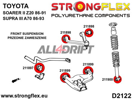 211897B: Anti roll bar bush