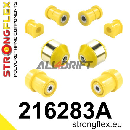 216283A: Suspension bush kit front and rear SPORT