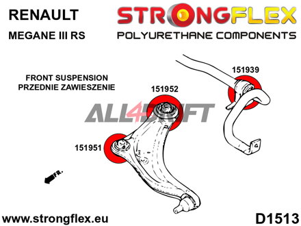 151939B: Front anti roll bar bush