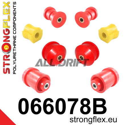 066078B: Front suspension and ream beam bush kit