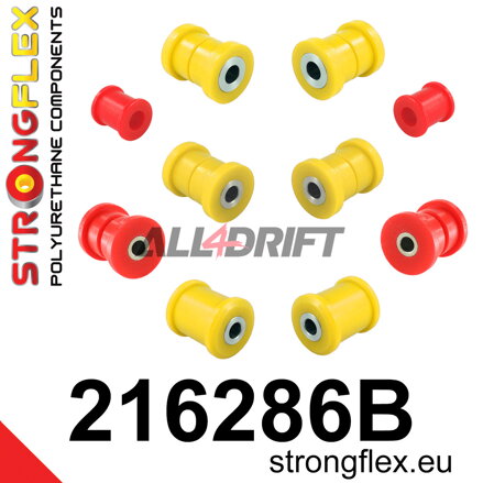 copy of 216286A: Rear suspension bush kit SPORT