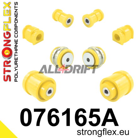 076165A: Front suspension and ream beam bush kit SPORT