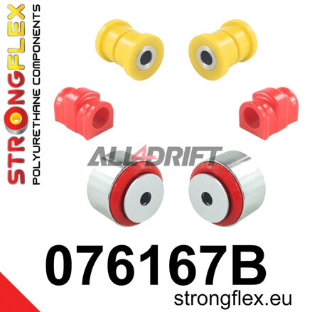 076167B: Front suspension bush kit