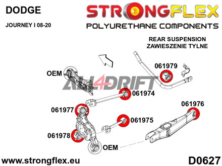 066075A: Full suspension bush kit SPORT