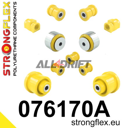 076170A: Full suspension bush kit SPORT