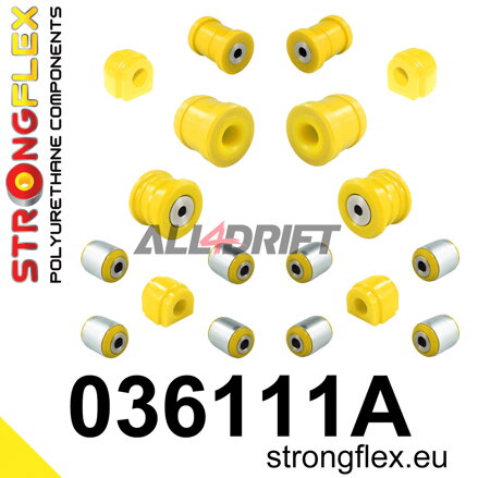 036111A: Full suspension  polyurethane bush kit SPORT