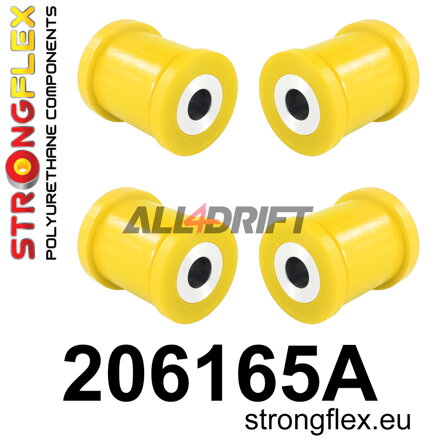 206165A: Rear subframe bush kit SPORT - Suzuki FWD