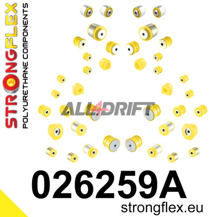 026259A: Full suspension polyurethane bush kit SPORT