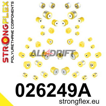 026249A: Full suspension polyurethane bush kit SPORT