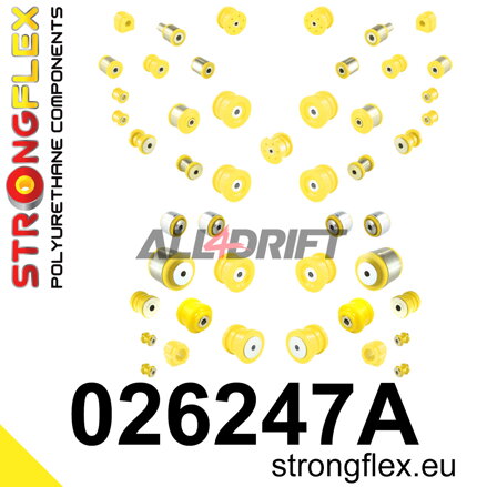 026247A: Full suspension polyurethane bush kit SPORT
