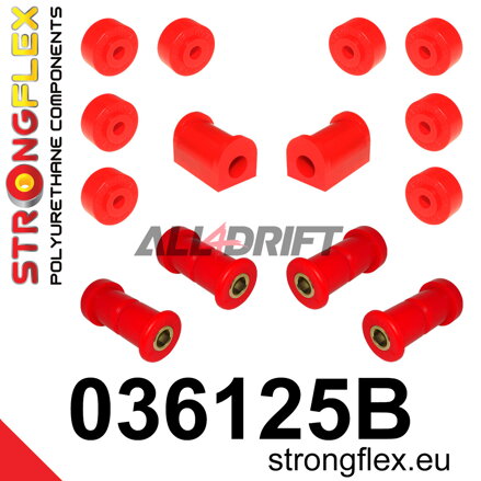 036125B: Rear suspension bush kit