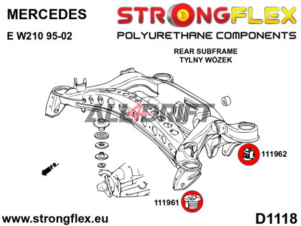 116243B: Full suspension bush kit
