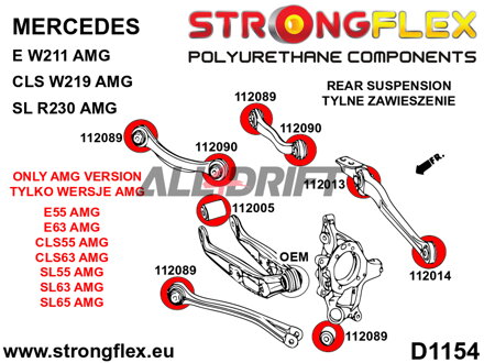 112014A: Rear lower arm – outer bush SPORT