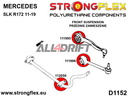 112050B: Front anti roll bar bush