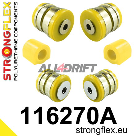 116270A: Front suspension bush kit SPORT