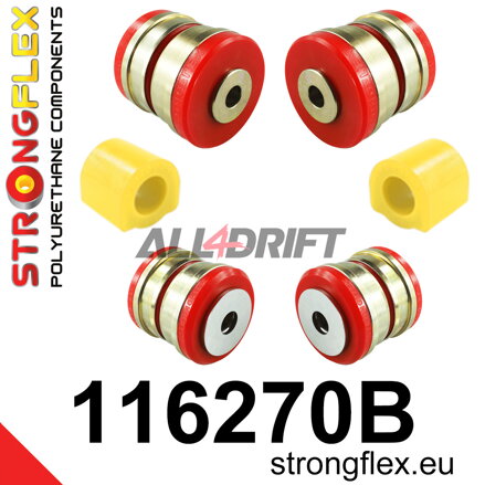 116270B: Front suspension bush kit