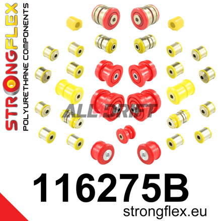 116275B: Full suspension polyurethane bush kit