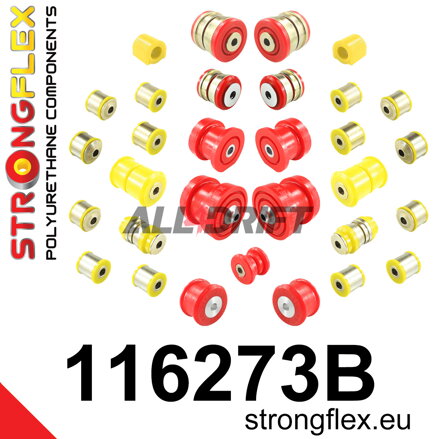 116273B: Full suspension polyurethane bush kit