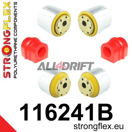 116241B: Front suspension bush kit