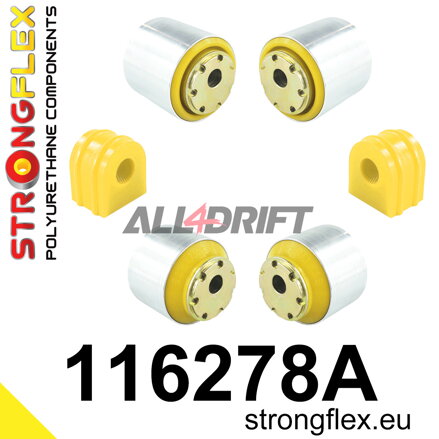 116278A: Front suspension bush kit SPORT