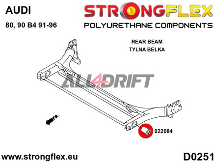 022084B: Rear beam bush