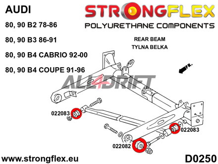 022083A: Rear panhard rod mount SPORT