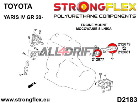 212081B: Gearbox mount insert