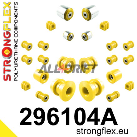 296104A: Full suspension bush kit SPORT