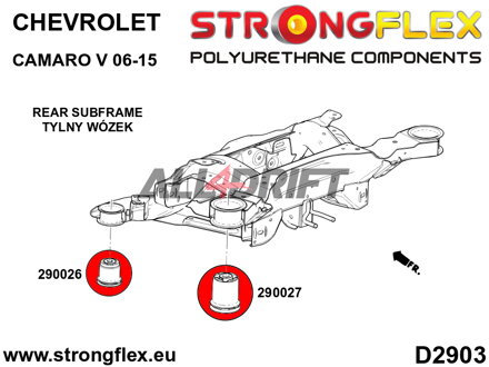 296104A: Full suspension bush kit SPORT