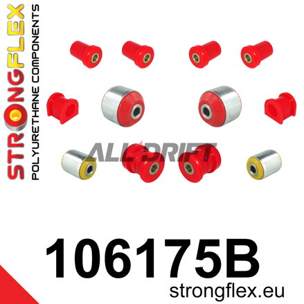 106175B: Front suspension bush kit