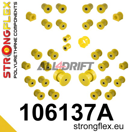 106137A: Full suspension polyurethane bush kit SPORT