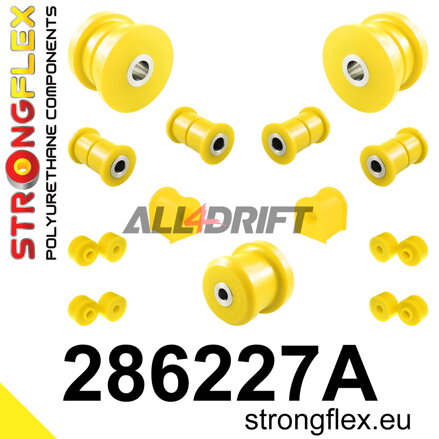 286227A: Rear suspension bush kit SPORT