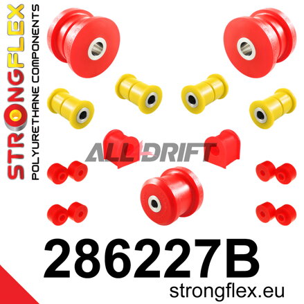 286227B: Rear suspension bush kit