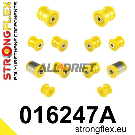 016247A: Rear suspension bush kit SPORT