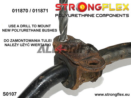 016254A: Front suspension bush kit SPORT