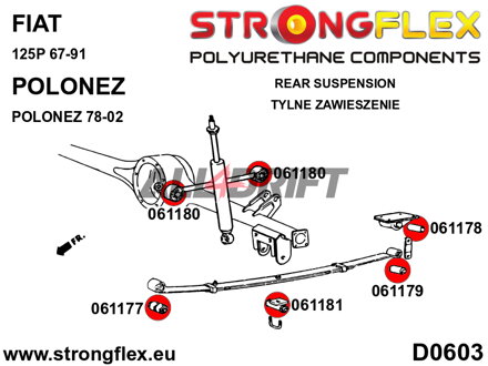 066113B: Full suspension bush kit