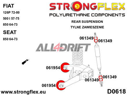 066085B: Full suspension bush kit