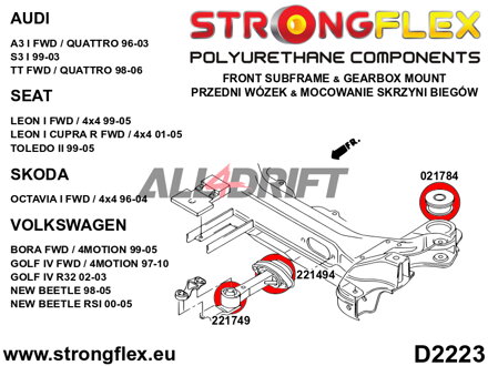 021784B: Front subframe bush