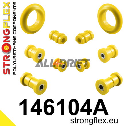 146104A: Front suspension and ream beam bush kit SPORT