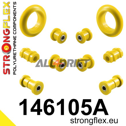 146105A: Front suspension and ream beam bush kit SPORT