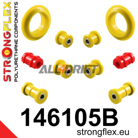 146105B: Front suspension and ream beam bush kit