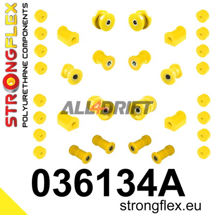 036134A: Full suspension polyurethane bush kit SPORT - BMW E24 (75-82)