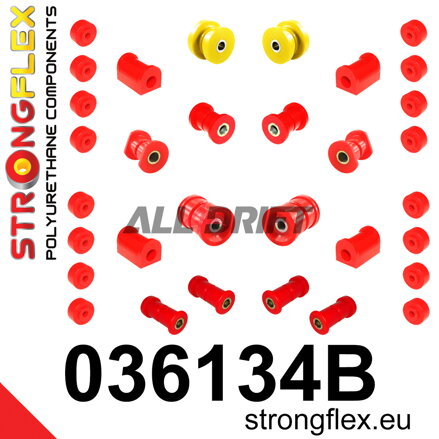 036134B: Full suspension polyurethane bush kit - BMW E24 (75-82)