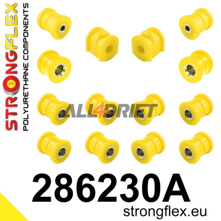 286230A: Rear suspension bush kit SPORT