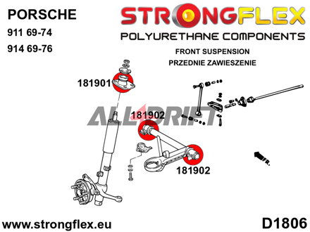 181902B: Front lower arm bush