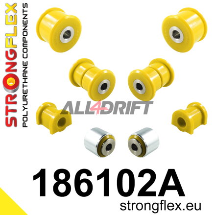 186102A: Rear suspension bush kit SPORT