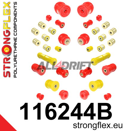 116244B: Full suspension bush kit