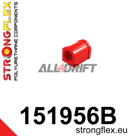 151956B: Front anti roll bar bush (33mm height)
