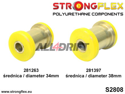 286211A: Front suspension bush kit SPORT